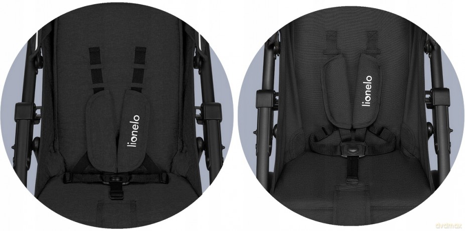 Wózek spacerowy Annet Plus Black Carbon