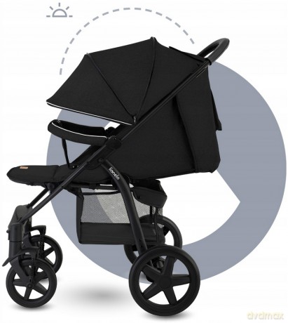 Wózek spacerowy Annet Plus Black Carbon