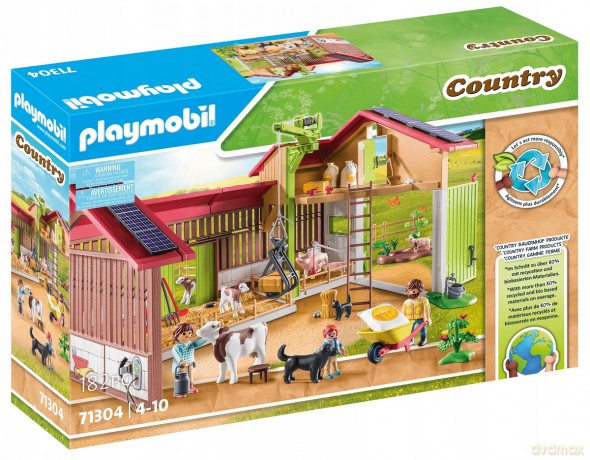 PLAYMOBIL Zestaw z figurkami Country 71304 Duże gospodarstwo