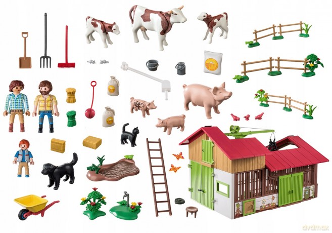 PLAYMOBIL Zestaw z figurkami Country 71304 Duże gospodarstwo