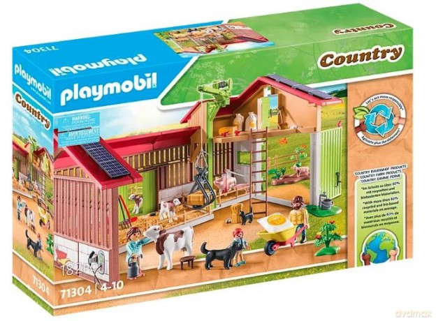 PLAYMOBIL Zestaw z figurkami Country 71304 Duże gospodarstwo