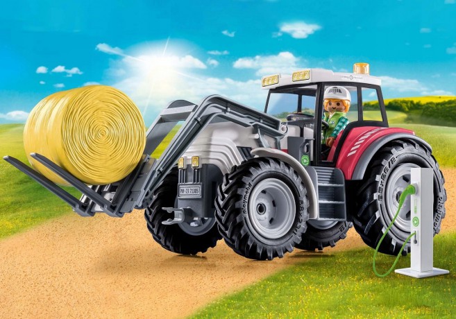 PLAYMOBIL Zestaw z figurkami Country 71305 Duży traktor
