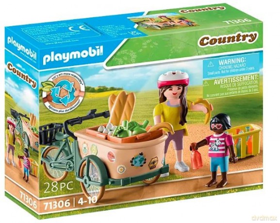 PLAYMOBIL Zestaw z figurkami Country 71306 Rower towarowy
