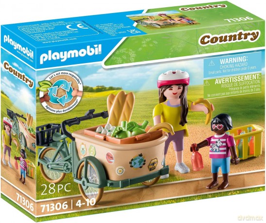 PLAYMOBIL Zestaw z figurkami Country 71306 Rower towarowy