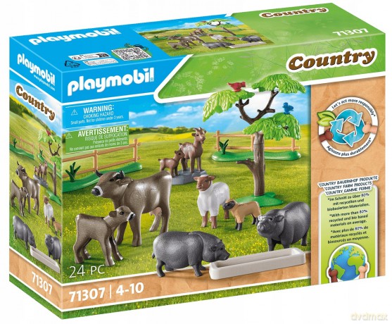 PLAYMOBIL Zestaw z figurkami Country 71307 Zwierzęta gospodarskie