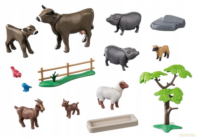 PLAYMOBIL Zestaw z figurkami Country 71307 Zwierzęta gospodarskie