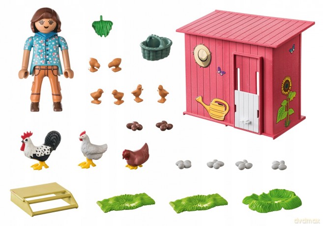 PLAYMOBIL Zestaw z figurkami Country 71308 Kury z pisklętami
