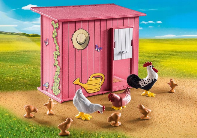PLAYMOBIL Zestaw z figurkami Country 71308 Kury z pisklętami