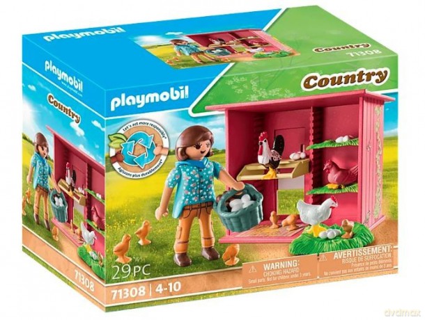 PLAYMOBIL Zestaw z figurkami Country 71308 Kury z pisklętami