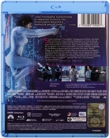 Ghost In The Shell - Graphic Art Collection (Limited Edition) [Blu-Ray]