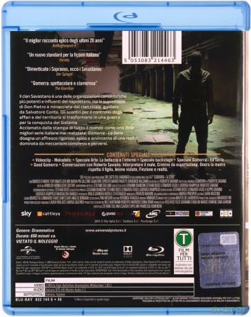 Gomorra Season 1 [4xBlu-Ray]