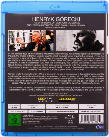 Gorecki:symphony of Sorrow [Blu-Ray]