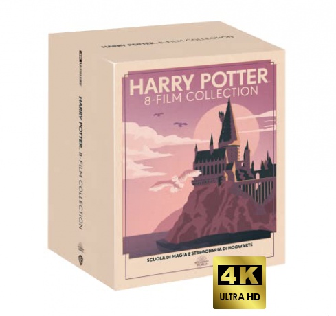 Harry Potter 1-8 Travel Art Edition [8xBlu-Ray 4K]+[8xBlu-Ray]