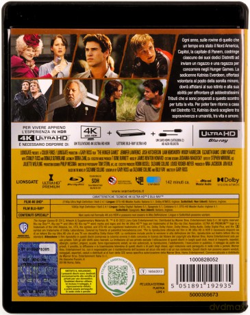 Hunger Games (Igrzyska śmierci) [Blu-Ray 4K]+[Blu-Ray]