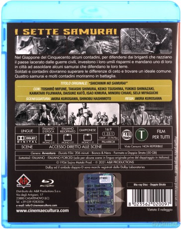 Seven Samurai (Siedmiu samurajów) [Blu-Ray]