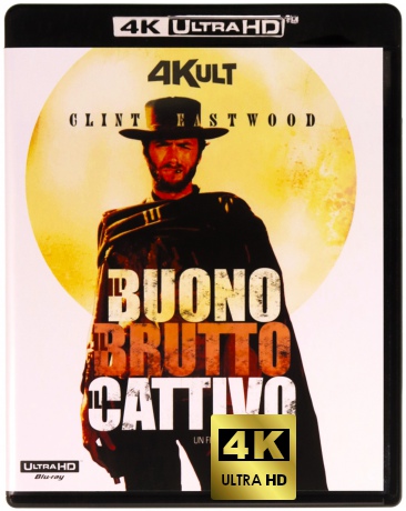 The Good, the Bad and the Ugly (Dobry, zły i brzydki) [Blu-Ray 4K]+[Blu-Ray]+[DVD]