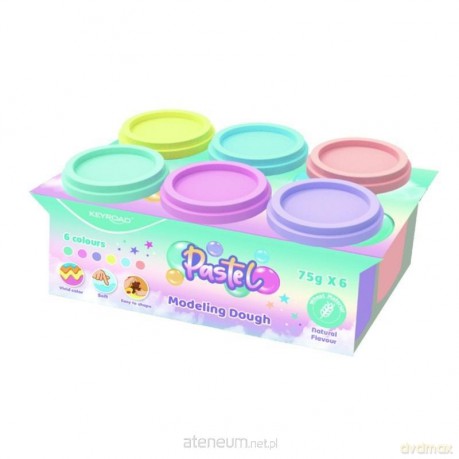 Ciastolina 6x75g pastel MIX