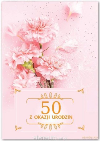 Kartka okolicznościowa Urodziny 50
