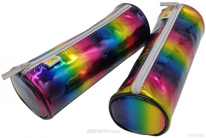Piórnik saszetka 1 zamek Metallic