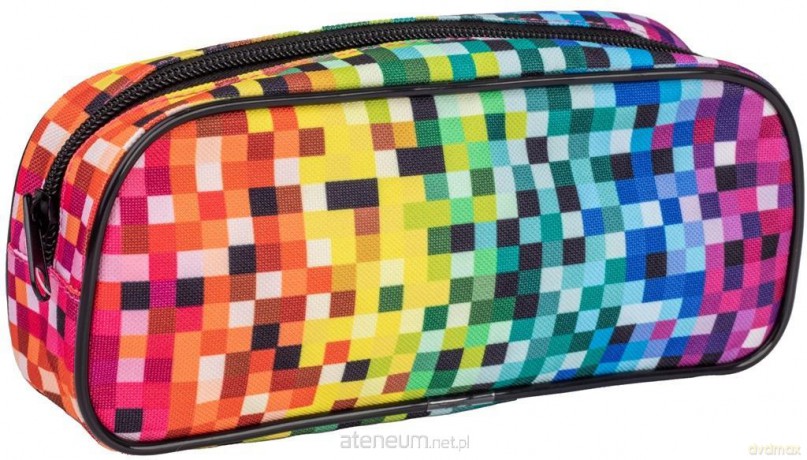 Piórnik saszetka 1 zamek Pixi rainbow