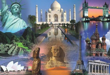 EDUCA 3000 El. COLLAGE DEL MUNDO 13427 [PUZZLE]