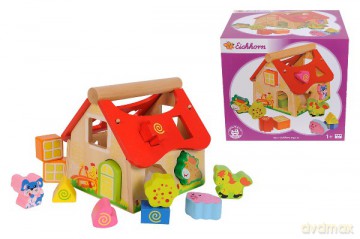 EICHORN DREWNIANY DOMEK KSZTAŁTÓW 100002098 [ZABAWKA]