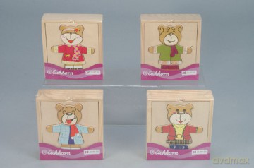 EICHHORN PUZZLE MIŚ W PUDEŁKU 100003658 [ZABAWKA]