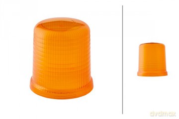 Szkło lampy, światło ostrzegawcze obrotowe Hella 9EL 855 097-001 Mercedes Audi Iveco Fiat VW