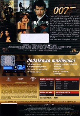 007 James Bond Goldeneye [DVD]