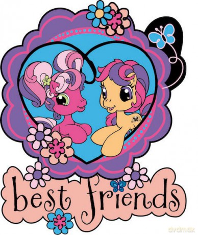 EURO DEKORACJA ŚCIEN. MLP1 FRIENDS 254117 [ZABAWKA]