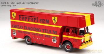 EXOTO Ford C Type Race Car Transporter 9 [MODELARSTWO]