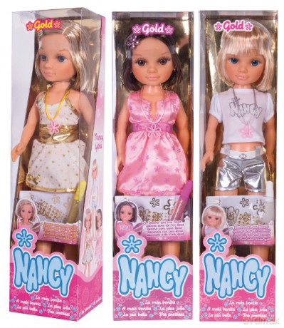 NANCY LALKA GOLD 43cm 8233 [ZABAWKA]