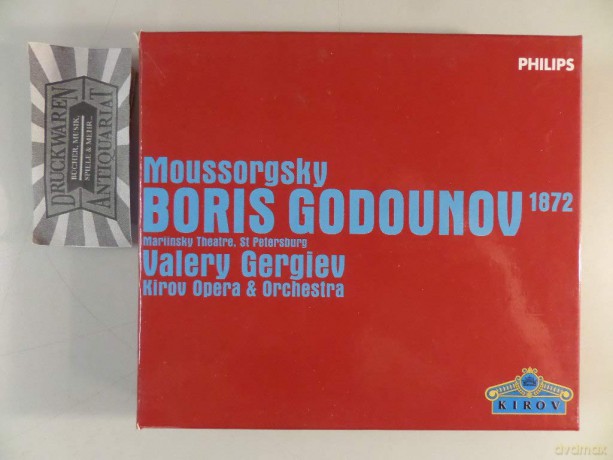 Gergiev, Kirov Opera: Moussorgsky Boris Godounov [3CD]