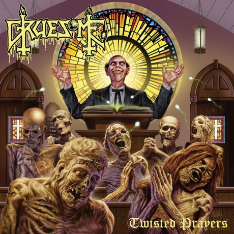 Gruesome: Twisted Prayers (Blue) [Winyl]