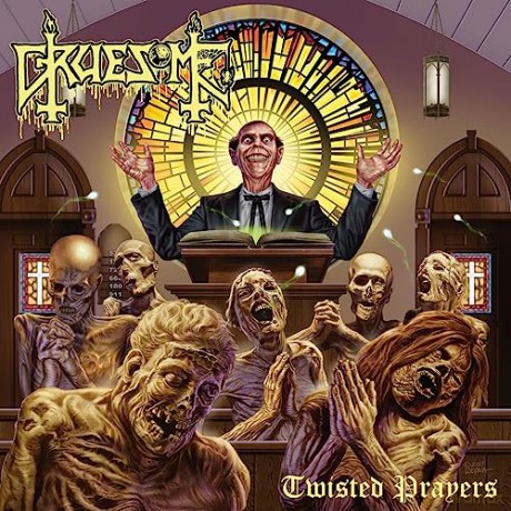 Gruesome: Twisted Prayers (Blue) [Winyl]