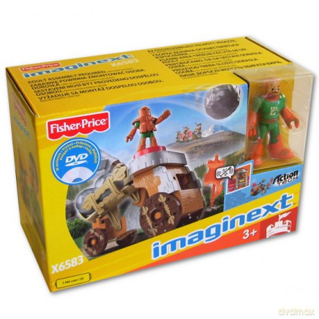FISHER Imaginext Maszyny Bojowe X6581/6583 [ZABAWKA]