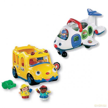 FISHER PRICE Pojazdy w mieście J0893 [ZABAWKA]