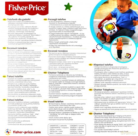 FISHER PRICE TELEFON DLA GADUŁKI 77816 [ZABAWKA]