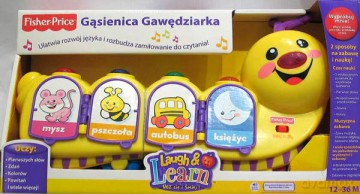 FISHER GĄSIENICA GAWĘDZIARKA N1197 [ZABAWKA]