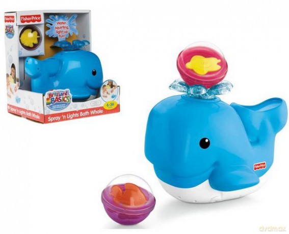 FISHER PRICE Wielorybek-zgrywek do kapieli V4377 [ZABAWKA]