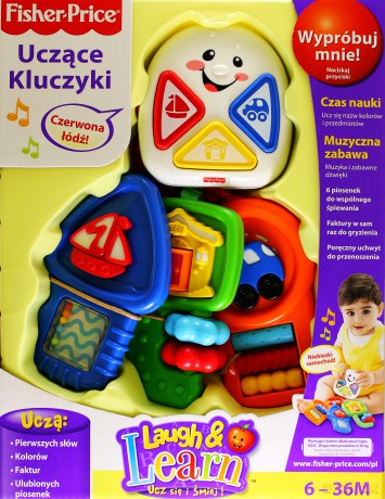 FISHER PRICE Uczące kluczyki N1196 [ZABAWKA]