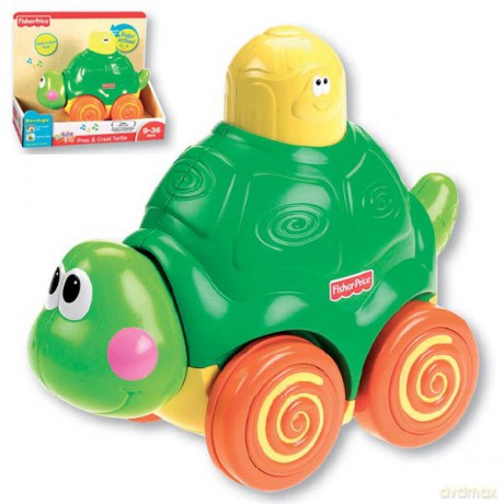 FISHER PRICE Pełzający żółwik W1669 [ZABAWKA]