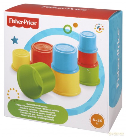 FISHER PRICE TD KUBECZKI DO UKLADANIA 75601 PUD12