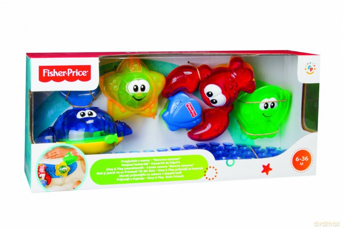 FISHER PRICE Przyjaciele z wanny B0662 [ZABAWKA]