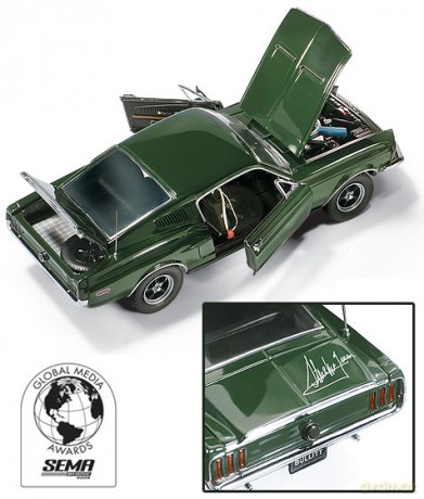 FRANKLIN 1968 Mustang GT Bullitt B11E904 [MODELARSTWO]