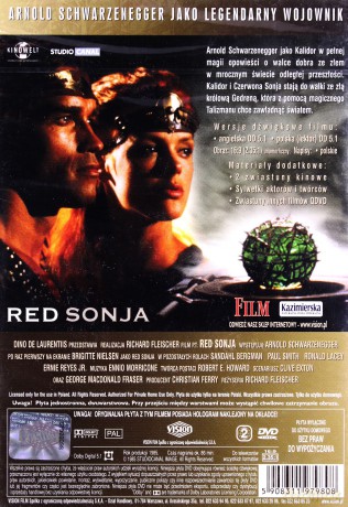 Czerwona Sonja [DVD]