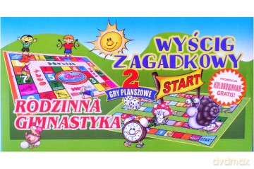 GABI GRA WYŚCIG ZAGADKOWY, RODZ.GIMNAST. 4329 [GRA]