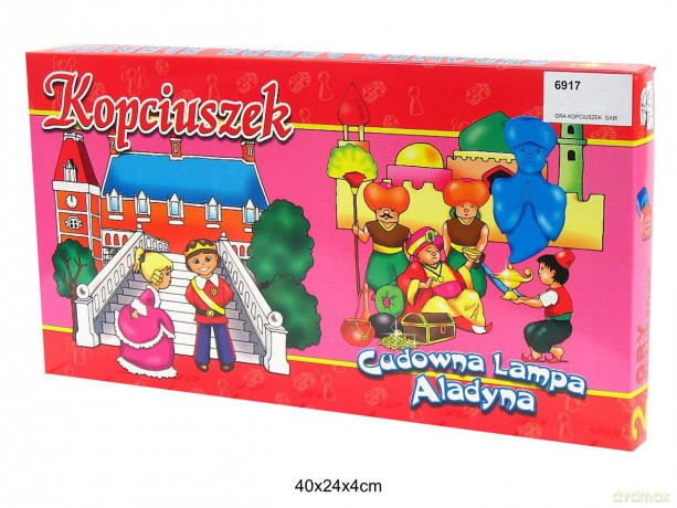 GABI GRA KOPCIUSZEK; LAMPA ALADYNA 4139 [GRA]