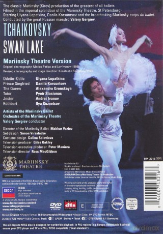Gergiev: Tchaikovsky:Swan Lake [DVD]