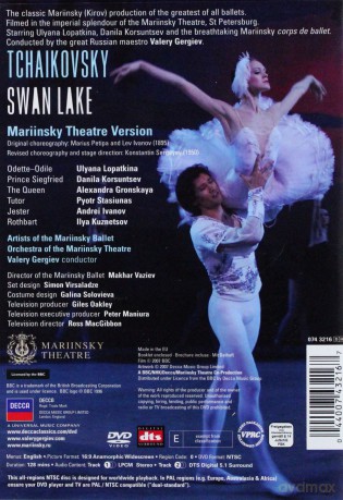 Gergiev: Tchaikovsky:Swan Lake [DVD]